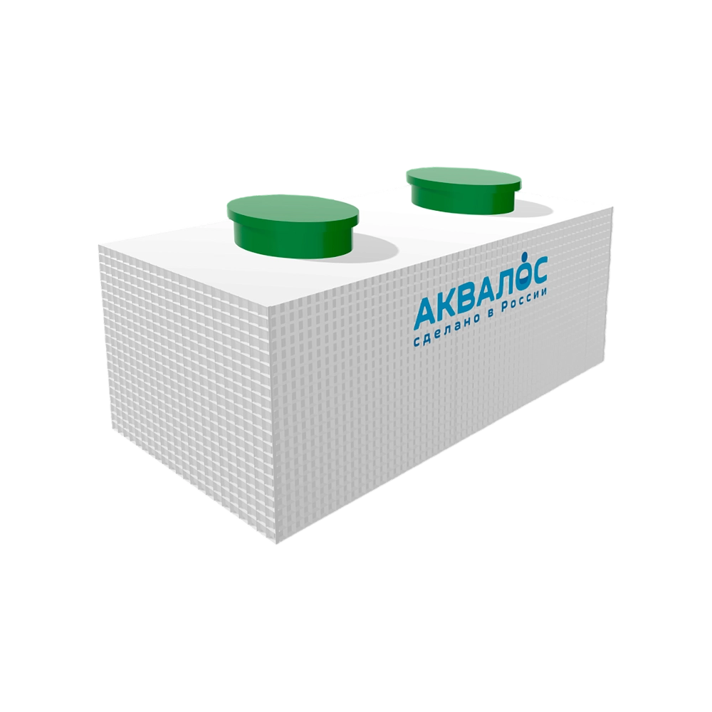 автономная канализация АКВАЛОС 50 МИДИ самотечный